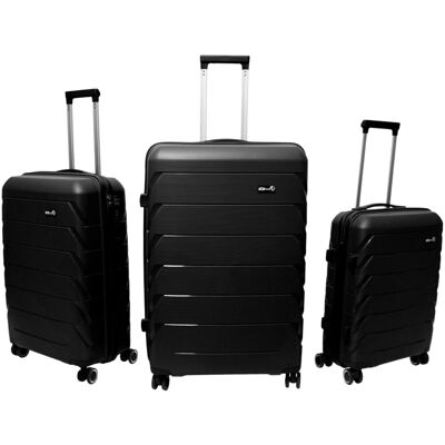 Aga Travel Sada cestovních kufrů MR4675 Černá Aga Travel Sada cestovních kufrů MR4675 Černá