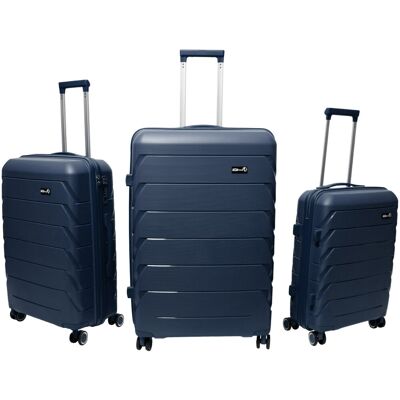 Aga Travel Sada cestovních kufrů MR4675 Tmavě modrá Aga Travel Sada cestovních kufrů MR4675 Tmavě modrá