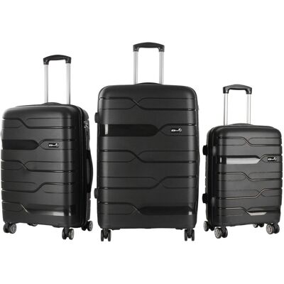Aga Travel Sada cestovních kufrů MR4681 Černá Aga Travel Sada cestovních kufrů MR4681 Černá