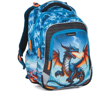 BAGMASTER Lumi 26 D školní batoh – drak BAGMASTER Lumi 26 D školní batoh – drak