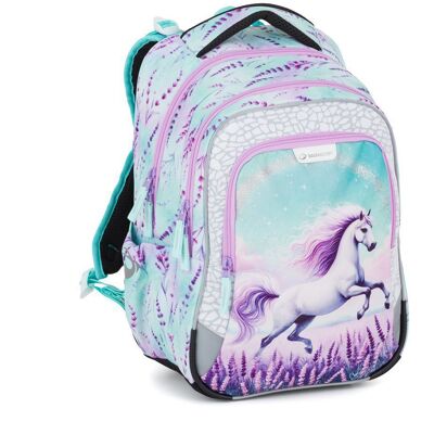 BAGMASTER Lumi 26 B školní batoh – kůň BAGMASTER Lumi 26 B školní batoh – kůň