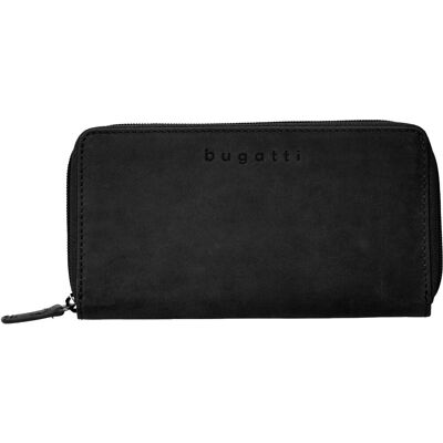 Bugatti Luca long Wallet with zip, černá Bugatti Luca long Wallet with zip, černá