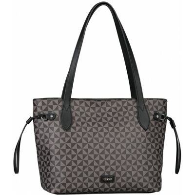 Gabor Barina zip shopper mixed black Gabor Barina zip shopper mixed black