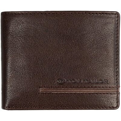 Tom Tailor Devon jeans wallet, brown Tom Tailor Devon jeans wallet, brown