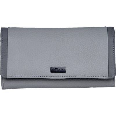Bugatti Sina long Wallet with flap, light grey Bugatti Sina long Wallet with flap, light grey