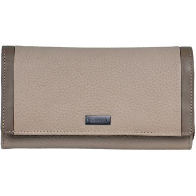 Bugatti Sina long Wallet with flap, beige Bugatti Sina long Wallet with flap, beige