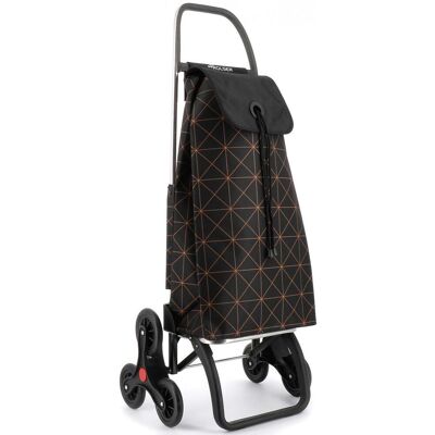 Rolser I-Max Star 6 s kolečky do schodů, černo-oranžová Rolser I-Max Star 6 s kolečky do schodů, černo-oranžová