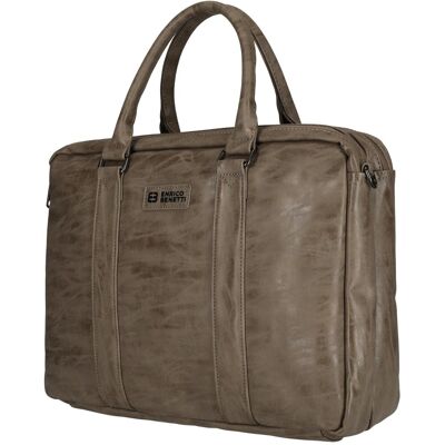 Enrico Benetti Rotterdam 15 Notebook bag, medium taupe Enrico Benetti Rotterdam 15 Notebook bag, medium taupe