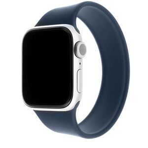 FIXED Elastic Silicone Strap pro Apple Watch 38/40mm velikost S modrý