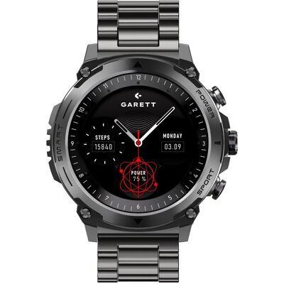 Garett Atom Black Steel Garett Atom Black Steel