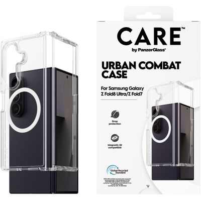 PanzerGlass CARE kryt Samsung Galaxy Z Fold8 Ultra/Fold7 Urban QI čirý PanzerGlass CARE kryt Samsung Galaxy Z Fold8 Ultra/Fold7 Urban QI čirý