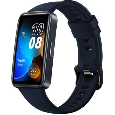 FIXED Silicone Strap pro Huawei Band 8/9/10 modrý FIXED Silicone Strap pro Huawei Band 8/9/10 modrý