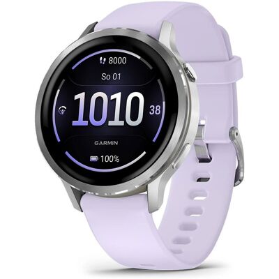 Garmin Venu 4 41mm Silver/Periwinkle Band Garmin Venu 4 41mm Silver/Periwinkle Band