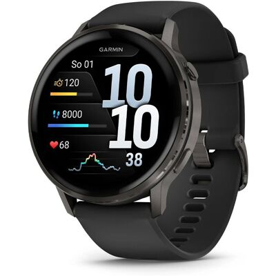 Garmin Venu 4 45mm Slate/Black Band Garmin Venu 4 45mm Slate/Black Band