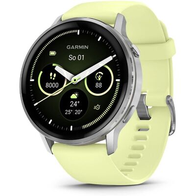 Garmin Venu 4 45mm Silver/Citron Band Garmin Venu 4 45mm Silver/Citron Band