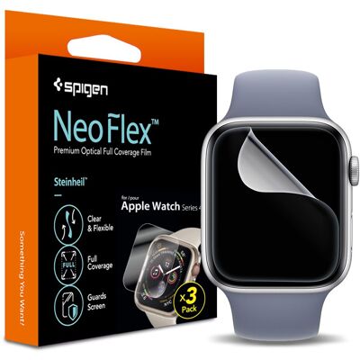 Spigen Film Neo Flex 3 Pack Apple Watch 9/8/7 (41mm)/SE 2022/6/SE/5/4 (40mm) Spigen Film Neo Flex 3 Pack Apple Watch 9/8/7 (41mm)/SE 2022/6/SE/5/4 (40mm)
