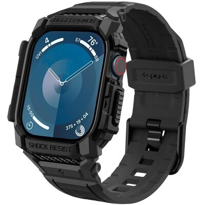 Spigen Rugged Armor Pro Matte Black Apple Watch 11/10 46mm Spigen Rugged Armor Pro Matte Black Apple Watch 11/10 46mm