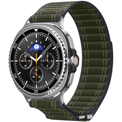 Spigen Fabric Band Hook And Loop Samsung Galaxy Watch 8 46mm/44mm/40mm Green Spigen Fabric Band Hook And Loop Samsung Galaxy Watch 8 46mm/44mm/40mm Green