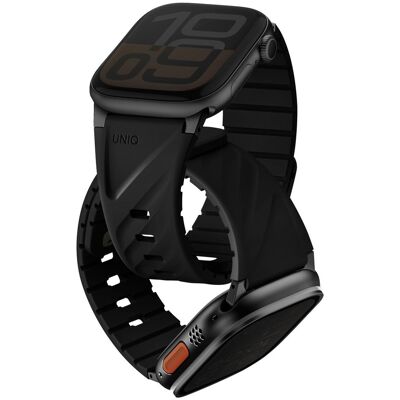 UNIQ Fluo pro Apple Watch 49/46/45/44/42/41/40 mm, Midnight black UNIQ Fluo pro Apple Watch 49/46/45/44/42/41/40 mm, Midnight black
