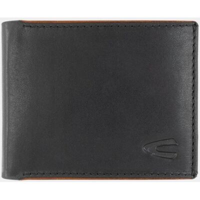 Camel Active Cruise Jeans Wallet Kožená malá černá Camel Active Cruise Jeans Wallet Kožená malá černá