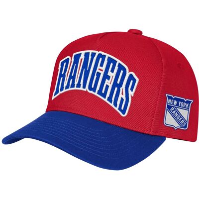 Outerstuff Dětská kšiltovka New York Rangers NHL Mvp Pro Pinch Outerstuff Dětská kšiltovka New York Rangers NHL Mvp Pro Pinch