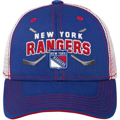 Outerstuff Dětská kšiltovka New York Rangers NHL Lockup Meshback Adjustable Outerstuff Dětská kšiltovka New York Rangers NHL Lockup Meshback Adjustable