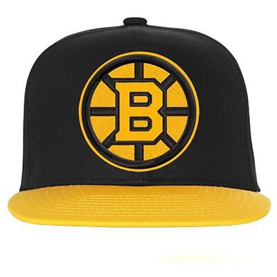 Outerstuff Dětská kšiltovka Boston Bruins NHL Essentials Flatbrim Snapback Outerstuff Dětská kšiltovka Boston Bruins NHL Essentials Flatbrim Snapback