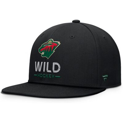 Fanatics Pánská kšiltovka Minnesota Wild NHL Authentic Pro A/Cap Flat Brim Square Visor Fanatics Pánská kšiltovka Minnesota Wild NHL Authentic Pro A/Cap Flat Brim Square Visor