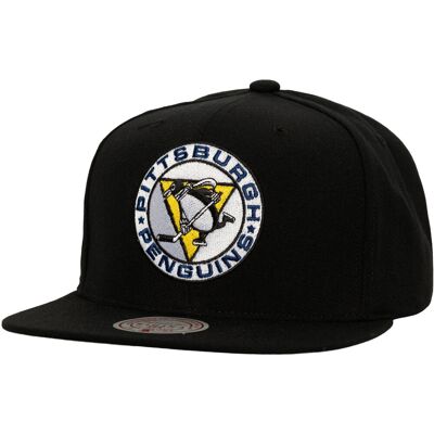 Mitchell & Ness Pánská kšiltovka Pittsburgh Penguins NHL Conference Patch Snapback Vntg Mitchell & Ness Pánská kšiltovka Pittsburgh Penguins NHL Conference Patch Snapback Vntg