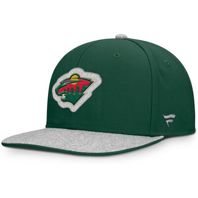 Fanatics Pánská kšiltovka Minnesota Wild NHL Loden Structured Adjustable Flat Brim Cap Fanatics Pánská kšiltovka Minnesota Wild NHL Loden Structured Adjustable Flat Brim Cap