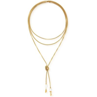 Coeur de Lion Serene Knot Chain Gold 1139/10-1614 Coeur de Lion Serene Knot Chain Gold 1139/10-1614