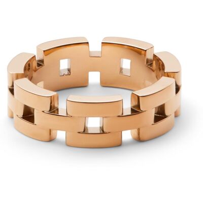 Daniel Wellington prsten ocelový 3-Link DW00400966, velikost 58 Daniel Wellington prsten ocelový 3-Link DW00400966, velikost 58