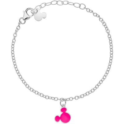 Disney Mickey Mouse stříbrný náramek BS00067SL-55.CS Disney Mickey Mouse stříbrný náramek BS00067SL-55.CS