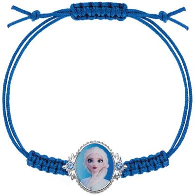 Disney Frozen Elsa textilní BS00002SRJL.CS - dětský náramek Disney Frozen Elsa textilní BS00002SRJL.CS - dětský náramek