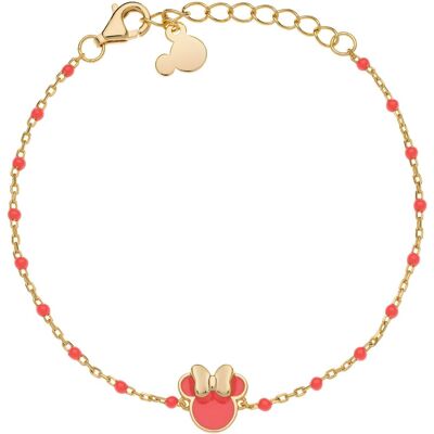 Disney Minnie Mouse stříbrný pozlacený BS00077YL-55.CS - dětský náramek Disney Minnie Mouse stříbrný pozlacený BS00077YL-55.CS - dětský náramek