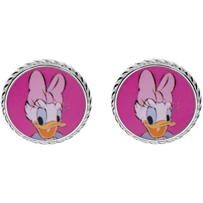 Disney Daisy Duck stříbrné ES00029SL.CS - dětské náušnice Disney Daisy Duck stříbrné ES00029SL.CS - dětské náušnice