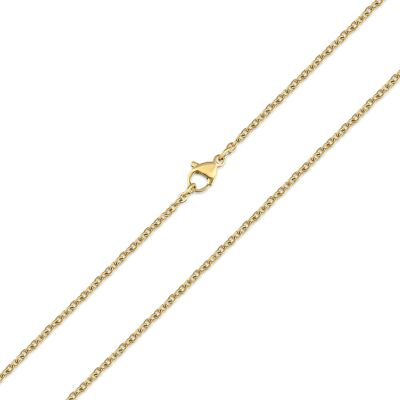 Meucci Jemný řetízek ANKER 45/0,2 cm GOLD Meucci Jemný řetízek ANKER 45/0,2 cm GOLD