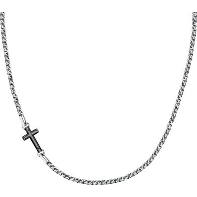 MORELLATO Pánský náhrdelník Cross SKR61 MORELLATO Pánský náhrdelník Cross SKR61