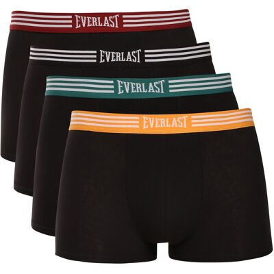 Everlast 4PACK pánské boxerky černé (BM035) L Everlast 4PACK pánské boxerky černé (BM035) L