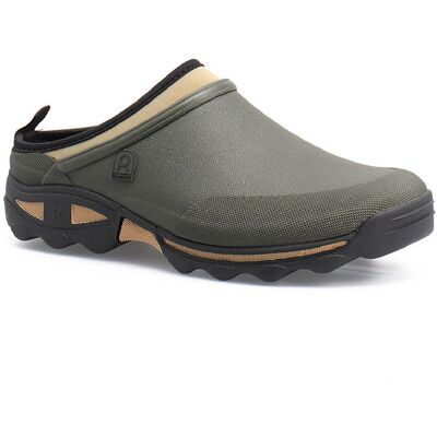 ROUCHETTE Pánské nazouváky Clean Land Clogs, khaki, vel. 42 EUR ROUCHETTE Pánské nazouváky Clean Land Clogs, khaki, vel. 42 EUR
