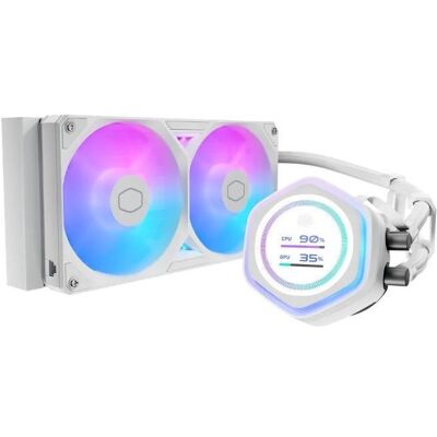 Cooler Master MasterLiquid Atmos II LCD 240 White Cooler Master MasterLiquid Atmos II LCD 240 White
