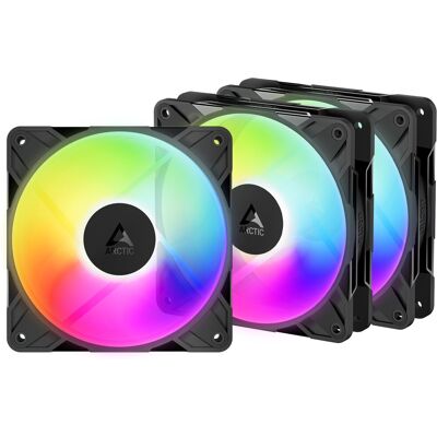 Arctic P12 Pro Reverse A-RGB 3-Pack Arctic P12 Pro Reverse A-RGB 3-Pack