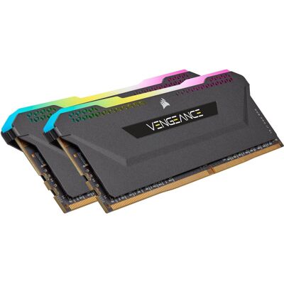 Corsair 16GB KIT DDR4 3200MHz CL16 VENGEANCE RGB PRO SL Black Corsair 16GB KIT DDR4 3200MHz CL16 VENGEANCE RGB PRO SL Black