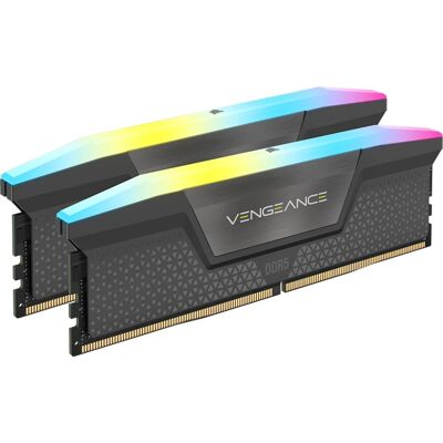 Corsair 32GB KIT DDR5 6000MHz CL38 Vengeance RGB Grey Corsair 32GB KIT DDR5 6000MHz CL38 Vengeance RGB Grey