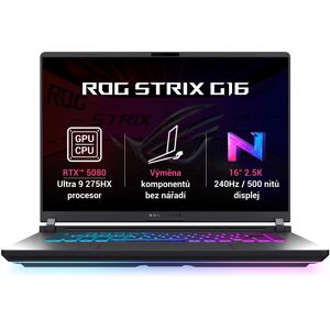 ASUS - ROG Strix G16 - Eclipse Gray - 16WQXGA 240Hz - Notebook ASUS - ROG Strix G16 - Eclipse Gray - 16WQXGA 240Hz - Notebook