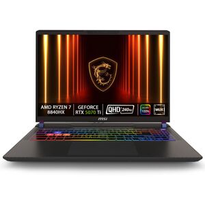 MSI Vector A16 HX A8WHG-016XCZ kovový MSI Vector A16 HX A8WHG-016XCZ kovový