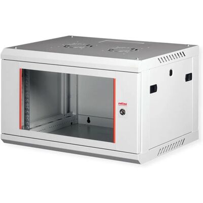 ROLINE 19'' rozvaděč 6U závěsný, Basic Plus 600 × 450 mm, šedý ROLINE 19'' rozvaděč 6U závěsný, Basic Plus 600 × 450 mm, šedý
