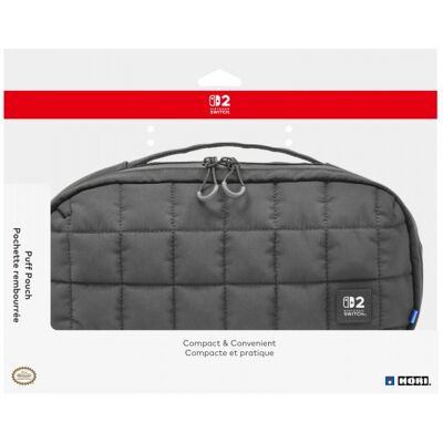 Hori Puff Pouch - Black - Nintendo Switch 2 Hori Puff Pouch - Black - Nintendo Switch 2