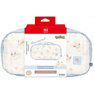 Hori Puff Pouch - Eevee - Nintendo Switch 2 Hori Puff Pouch - Eevee - Nintendo Switch 2