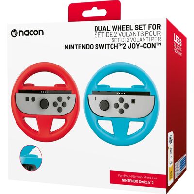 Nacon Dual Wheel Set for Joy-Con - Nintendo Switch 2 Nacon Dual Wheel Set for Joy-Con - Nintendo Switch 2